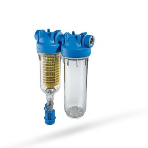 Komplet ohišja za vodo dvojček - izpiralni filter Hydra Bistra